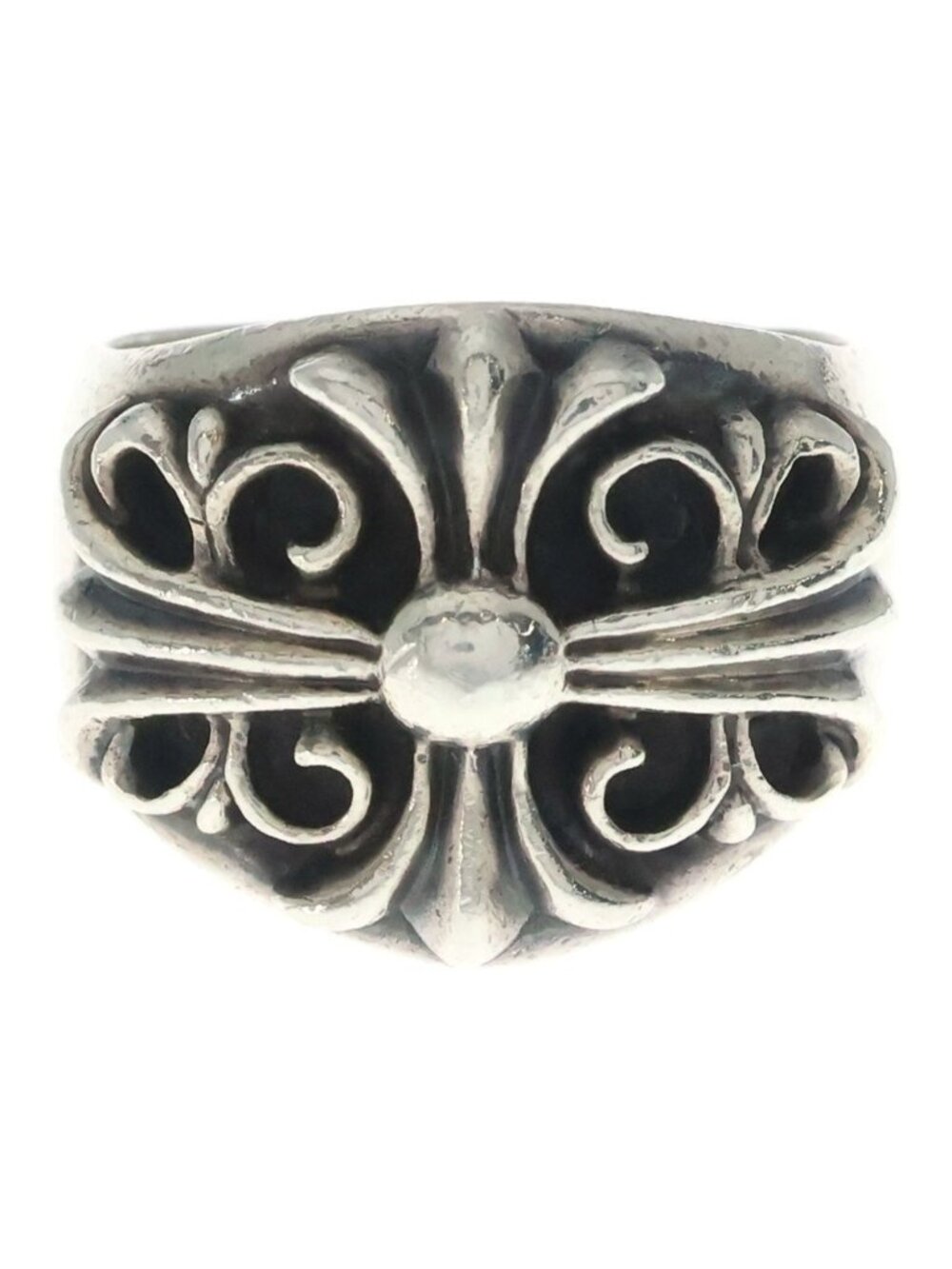 Chrome Hearts Keeper Ring Silver